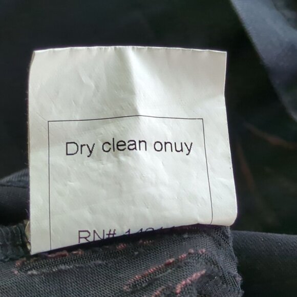 TOV Los Angeles Black Gray 42 sz 12 Dress Kaftan Maxi Boho Dress - Picture 14 of 16